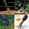 Electric Aquarium Gravel Cleaner Vacuum 6 in 1