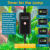 UV Aquarium Filter with Timer Dual Mode