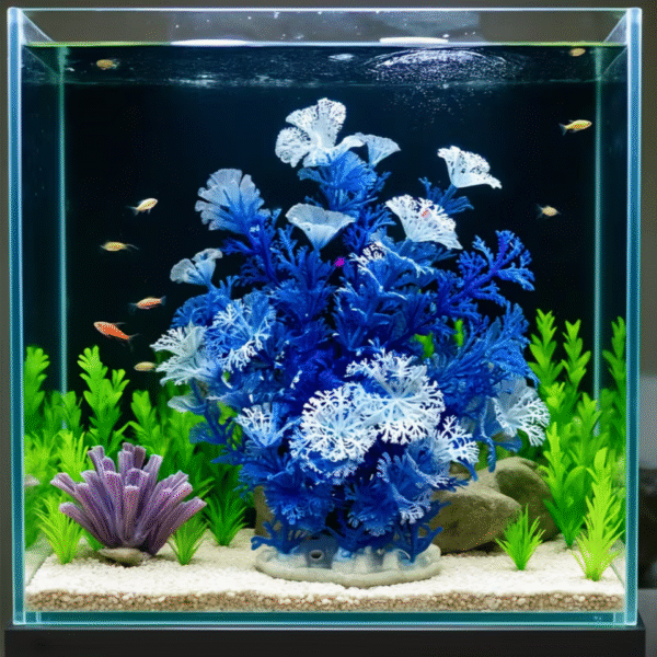 Sky Blue Underwater Simulation Water Grass