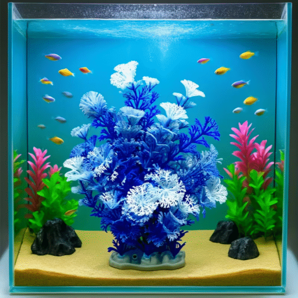 Sky Blue Underwater Simulation Water Grass